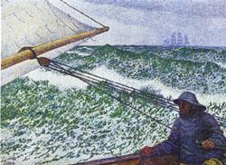 Man at the Helm, Theo Van Rysselberghe